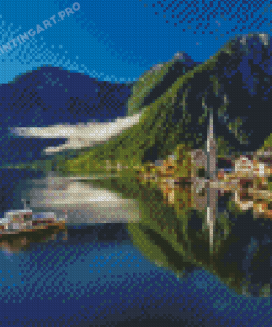 Hallstatt Austria Diamond Painting