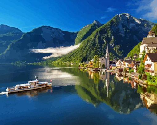 Hallstatt Austria Diamond Painting