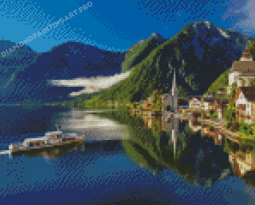 Hallstatt Austria Diamond Painting