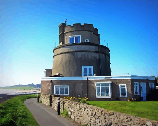 Martello Tower Dublin Diamond Painting