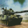 Military Battle Tank Diamond Painting