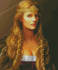 Viking Woman Diamond Painting