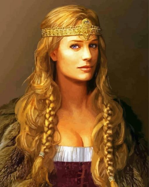 Viking Woman Diamond Painting