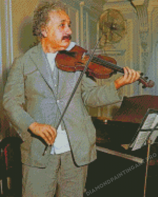 Albert Einstein Diamond Painting