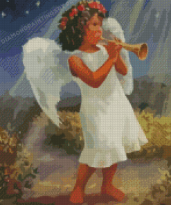 Christmas Angel Diamond Painting "