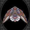 Colorful Rabbit Head Mandala Diamond Painting