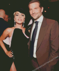 Lady Gaga And Bradley Cooper Diamond Painting