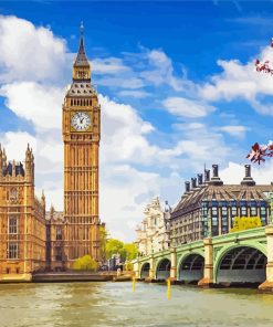 Big Ben Tower London Diamond Painting