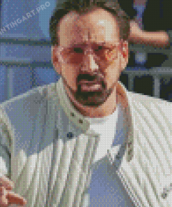 Nicolas Cage Diamond Painting