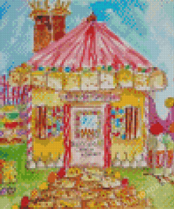 Candy House Diamond Painting