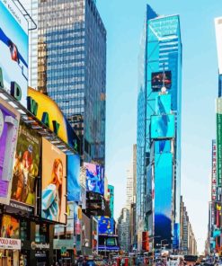 Times Square NYC Diamond Painting