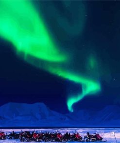 Land Of Northern Lights Diamond Painting