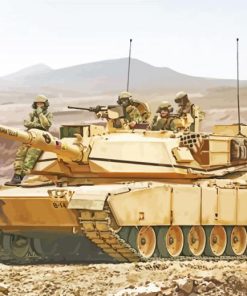 M1a1 Abrams Diamond Painting