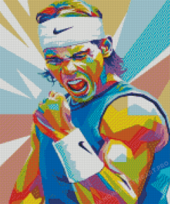 Rafael Nadal Diamond Painting