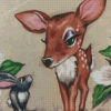 Deer And Rabbit diamond painting