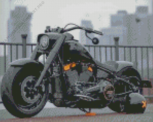 Black Harley Davidson Diamond Painting